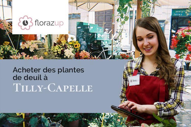 coeurs de fleurs pour une crémation à Tilly-Capelle (Pas-de-Calais/62134)