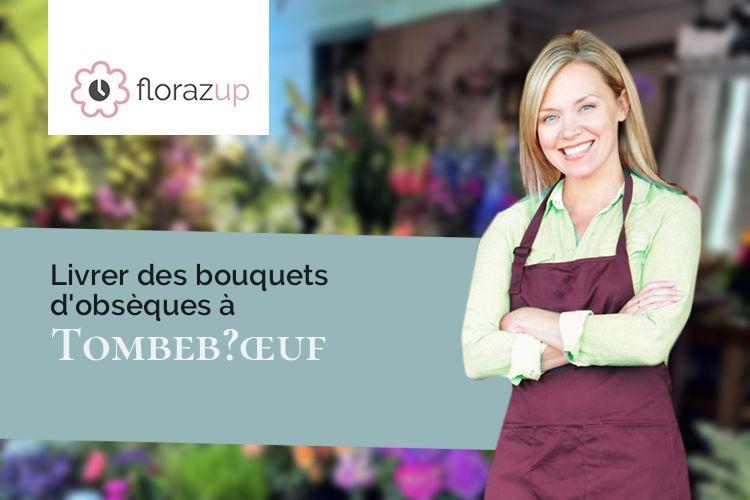 créations de fleurs pour un enterrement à Tombeb?œuf (Lot-et-Garonne/47380)