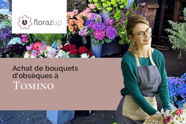 bouquets de fleurs pour un enterrement à Tomino (Corse/20248)