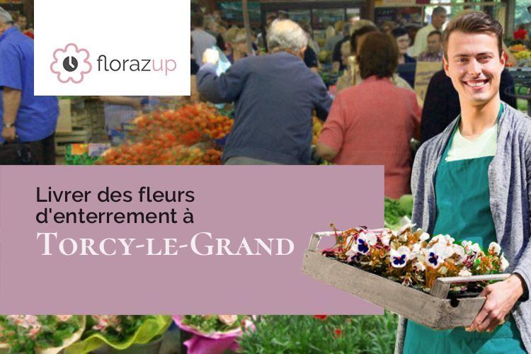compositions de fleurs pour une crémation à Torcy-le-Grand (Seine-Maritime/76590)