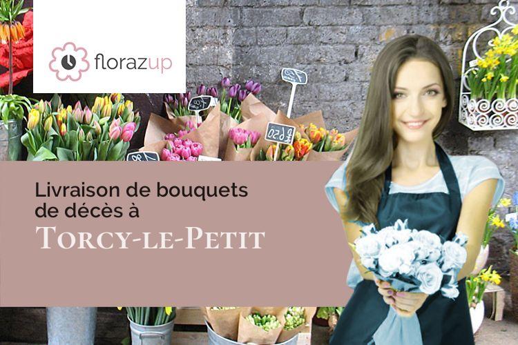 compositions florales pour un décès à Torcy-le-Petit (Seine-Maritime/76590)