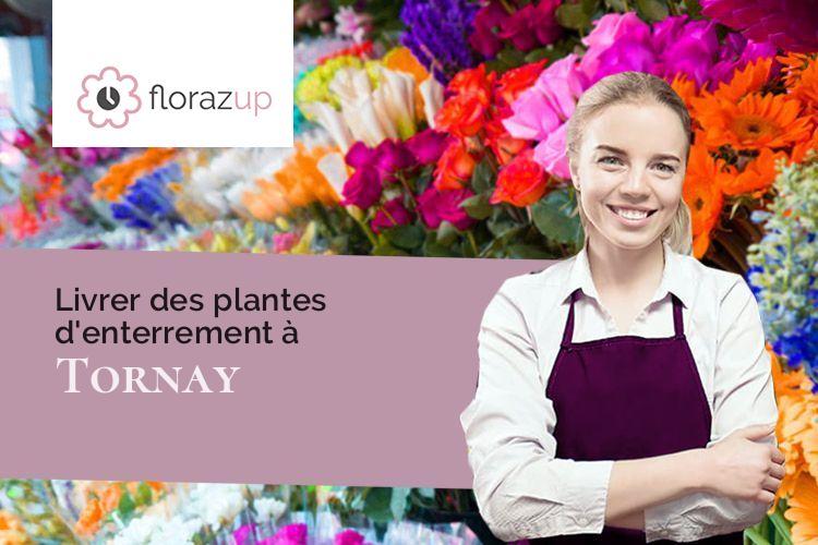 bouquets de fleurs pour des obsèques à Tornay (Haute-Marne/52500)