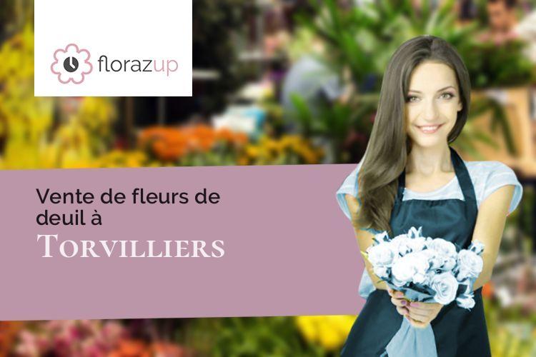 compositions de fleurs pour une crémation à Torvilliers (Aube/10440)