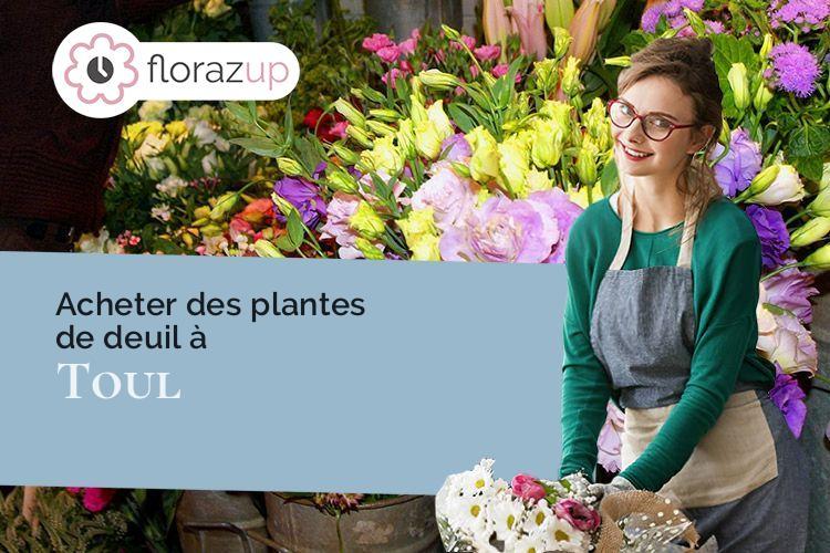 fleurs deuil pour des obsèques à Toul (Meurthe-et-Moselle/54200)