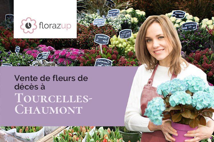 créations florales pour des obsèques à Tourcelles-Chaumont (Ardennes/08400)