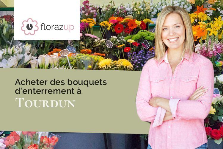 créations florales pour un deuil à Tourdun (Gers/32230)