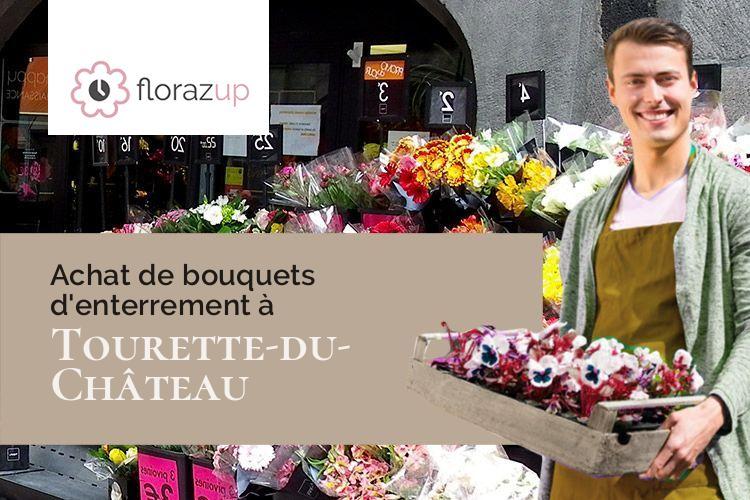 couronnes florales pour des obsèques à Tourette-du-Château (Alpes-Maritimes/06830)