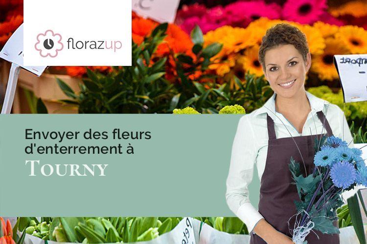 coeurs de fleurs pour une crémation à Tourny (Eure/27510)