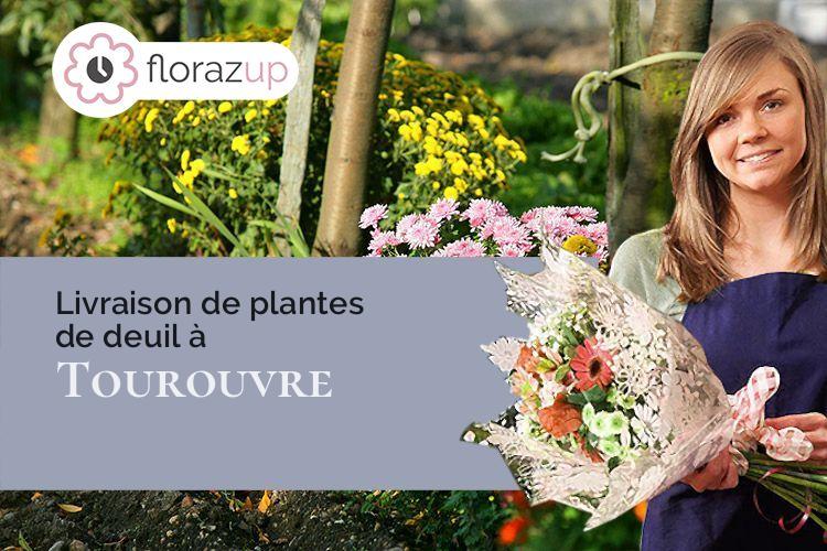 compositions de fleurs pour une crémation à Tourouvre (Orne/61190)
