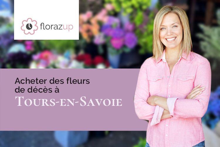créations de fleurs pour un décès à Tours-en-Savoie (Savoie/73790)