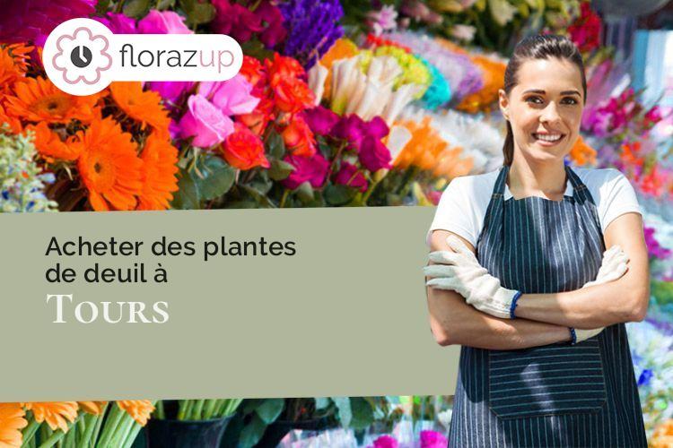 fleurs deuil pour une crémation à Tours (Indre-et-Loire/37000)