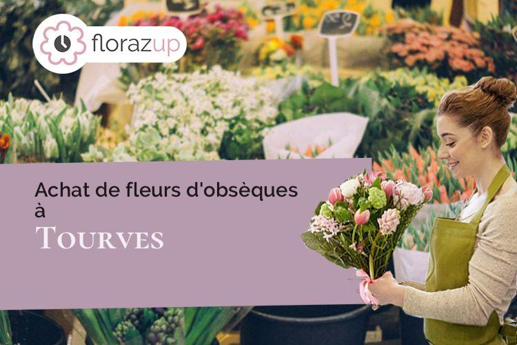 créations florales pour des funérailles à Tourves (Var/83170)
