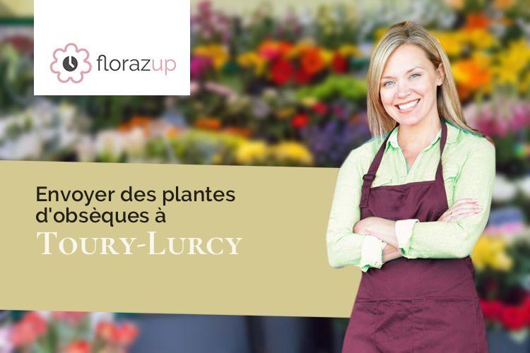 plantes pour un enterrement à Toury-Lurcy (Nièvre/58300)