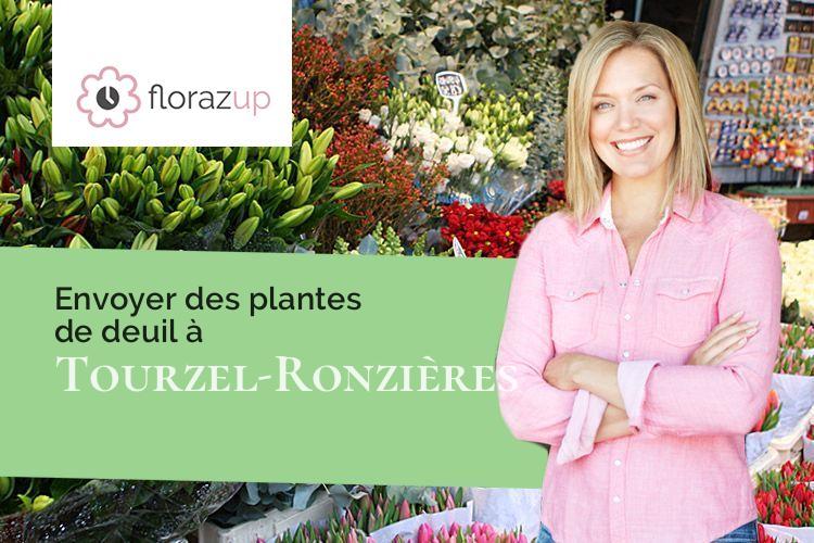 plantes pour un décès à Tourzel-Ronzières (Puy-de-Dôme/63320)