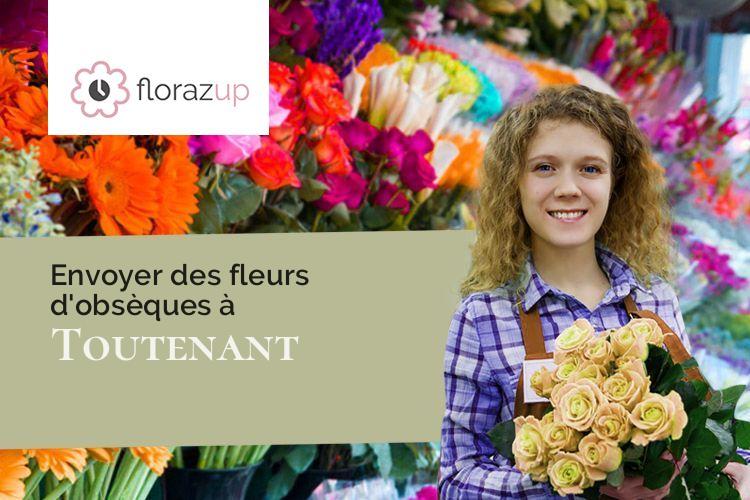 coeurs de fleurs pour des obsèques à Toutenant (Saône-et-Loire/71350)