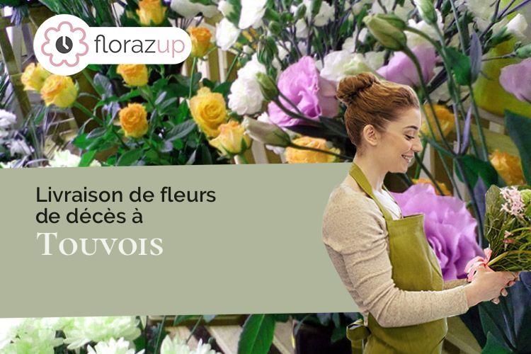couronnes florales pour un décès à Touvois (Loire-Atlantique/44650)