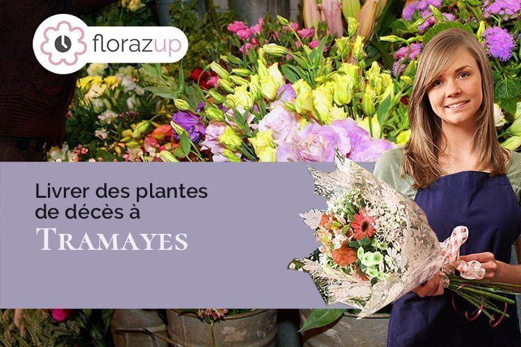 créations de fleurs pour une crémation à Tramayes (Saône-et-Loire/71520)