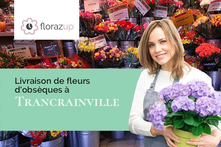 compositions florales pour un décès à Trancrainville (Eure-et-Loir/28310)