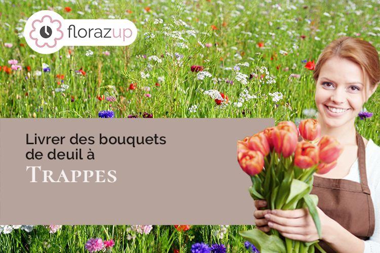 coeur de fleurs pour un décès à Trappes (Yvelines/78190)