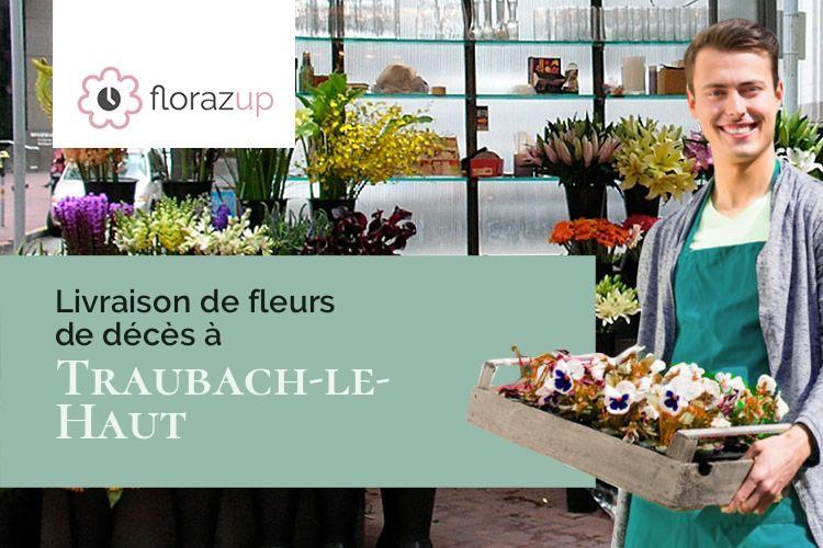 créations florales pour une crémation à Traubach-le-Haut (Haut-Rhin/68210)