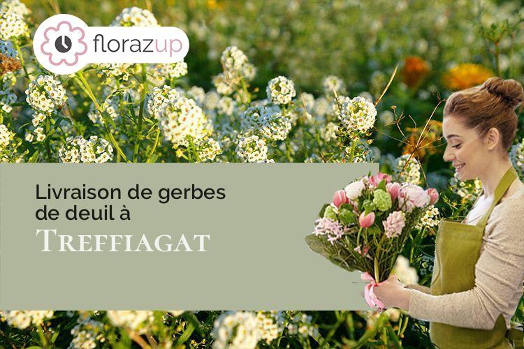 plantes pour un enterrement à Treffiagat (Finistère/29730)