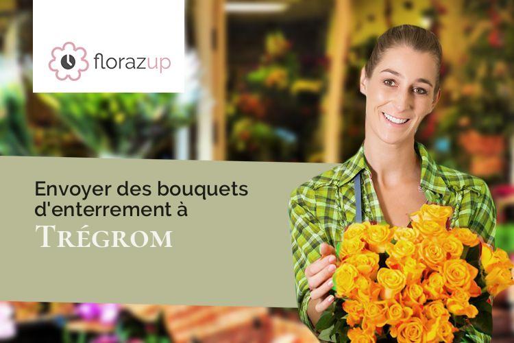 créations de fleurs pour des obsèques à Trégrom (Côtes-d'Armor/22420)