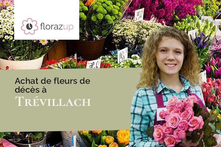 créations de fleurs pour des funérailles à Trévillach (Pyrénées-Orientales/66130)