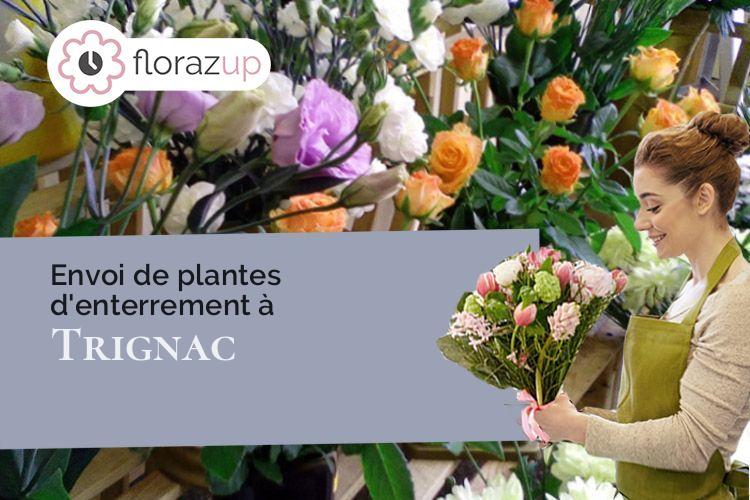 fleurs deuil pour un décès à Trignac (Loire-Atlantique/44570)