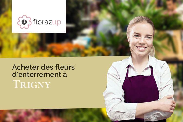 bouquets de fleurs pour un décès à Trigny (Marne/51140)