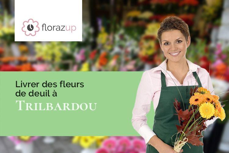 créations florales pour des funérailles à Trilbardou (Seine-et-Marne/77450)