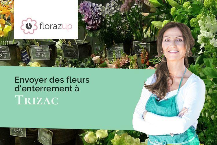 plantes pour un enterrement à Trizac (Cantal/15400)