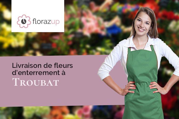 créations florales pour un deuil à Troubat (Hautes-Pyrénées/65370)