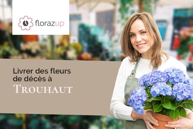 créations de fleurs pour des funérailles à Trouhaut (Côte-d'Or/21440)