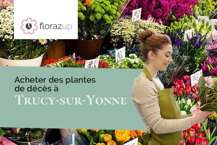 créations florales pour un décès à Trucy-sur-Yonne (Yonne/89460)