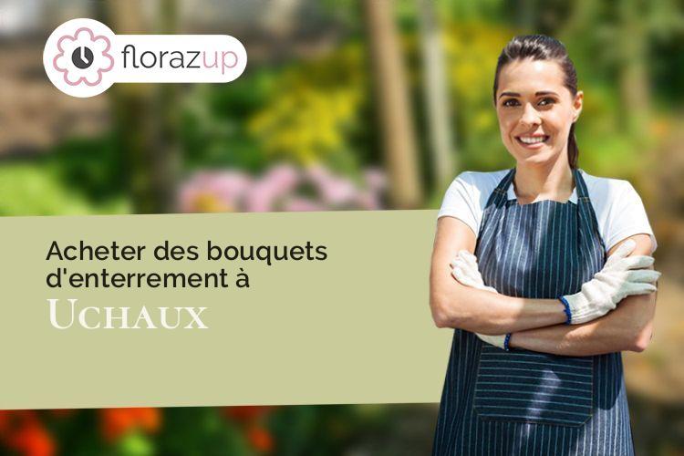 coupes de fleurs pour des obsèques à Uchaux (Vaucluse/84100)
