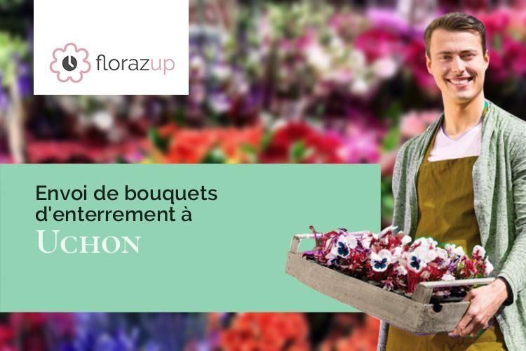 fleurs deuil pour un décès à Uchon (Saône-et-Loire/71190)