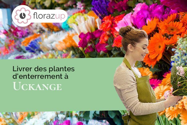 couronnes florales pour une crémation à Uckange (Moselle/57270)