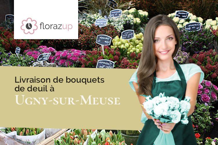 bouquets de fleurs pour des obsèques à Ugny-sur-Meuse (Meuse/55140)