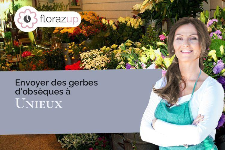 bouquets de fleurs pour un enterrement à Unieux (Loire/42240)