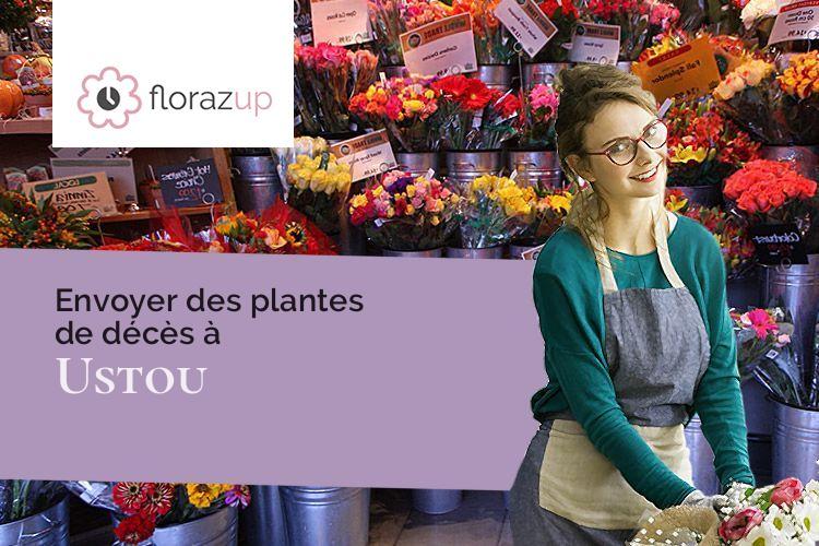bouquets de fleurs pour un décès à Ustou (Ariège/09140)