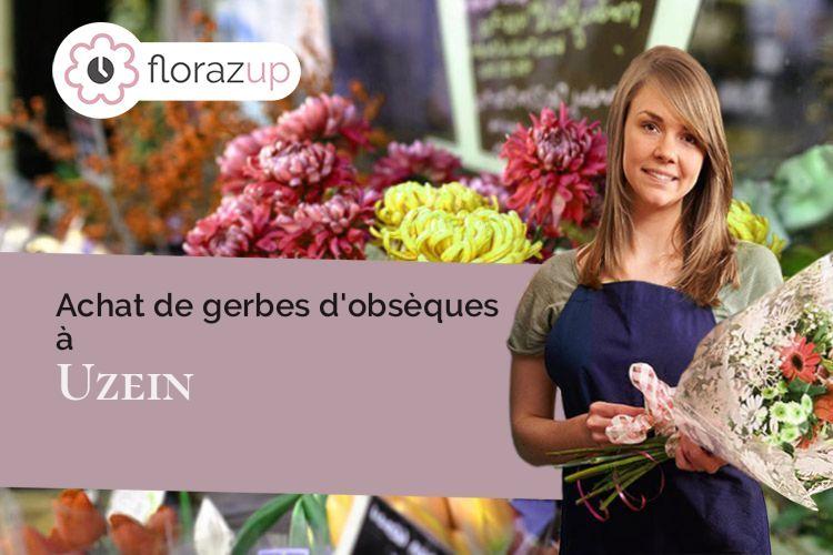 créations florales pour un décès à Uzein (Pyrénées-Atlantiques/64230)