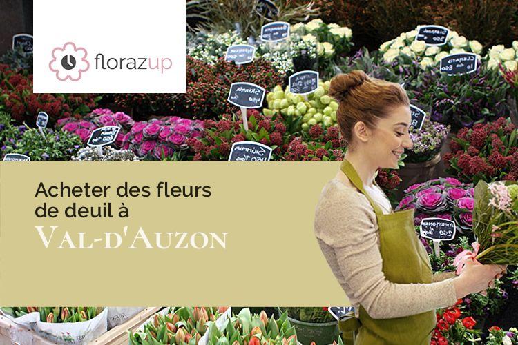 coupes de fleurs pour un enterrement à Val-d'Auzon (Aube/10220)