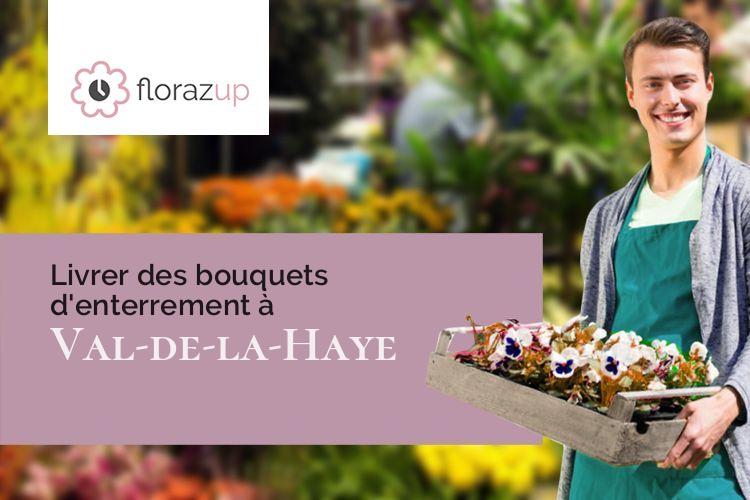 coeurs de fleurs pour une crémation à Val-de-la-Haye (Seine-Maritime/76380)