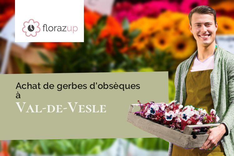 coeurs de fleurs pour un décès à Val-de-Vesle (Marne/51360)