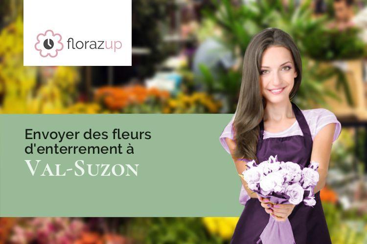 gerbes de fleurs pour un enterrement à Val-Suzon (Côte-d'Or/21121)
