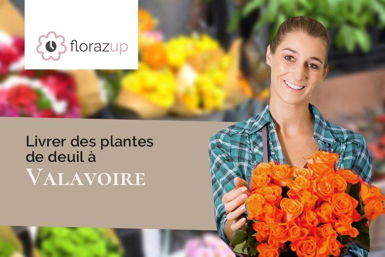 créations florales pour un deuil à Valavoire (Alpes-de-Haute-Provence/04250)