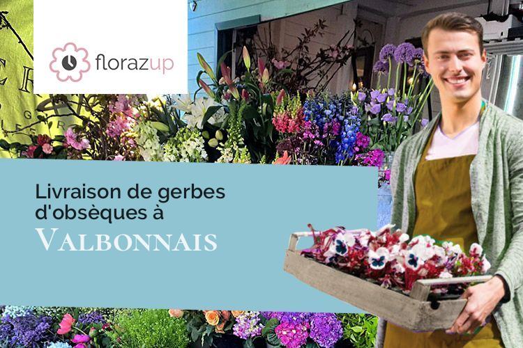 coupes de fleurs pour un décès à Valbonnais (Isère/38740)