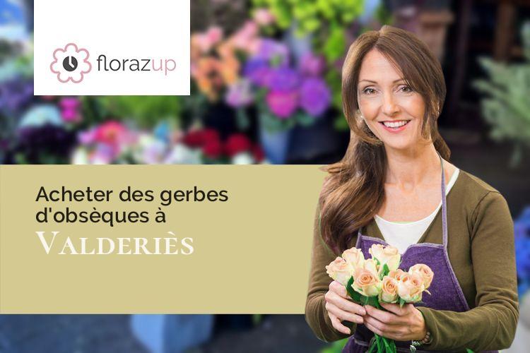 créations de fleurs pour un décès à Valderiès (Tarn/81350)