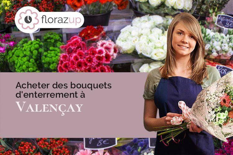 coeur de fleurs pour des obsèques à Valençay (Indre/36600)