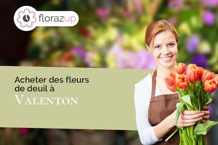 compositions de fleurs pour des funérailles à Valenton (Val-de-Marne/94460)